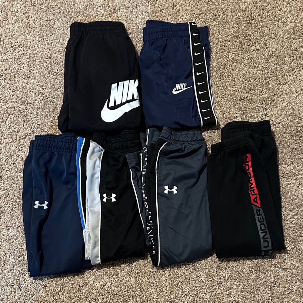 Under Armour Kids Joggers - Black, Blue, Gray